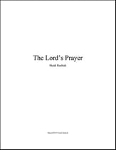 The Lord's Prayer Three-Part Mixed choral sheet music cover